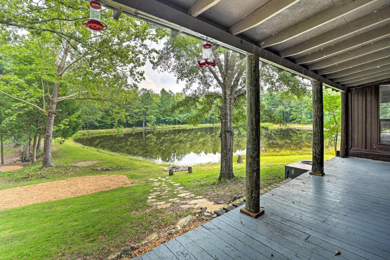 1950S Serenity Pond Cabin With View Peace And Quiet! Talladega Extérieur photo